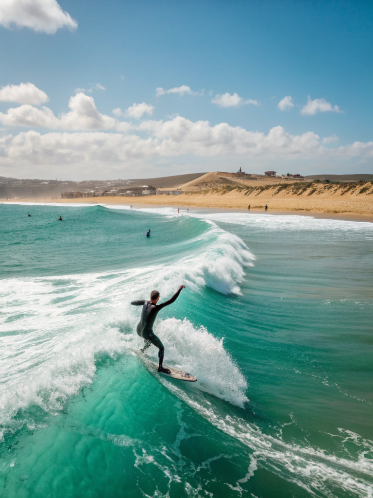 surfing in Morocco