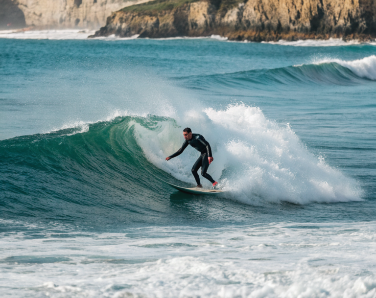 surfing in spain